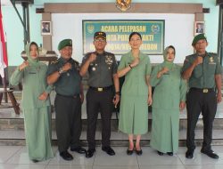 Dandim 0614/Kota Cirebon Lepas Dua Anggota Pamen
