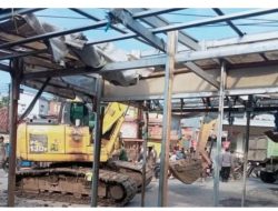 Pasar Darurat Desa Jungjang Arjawinangun Resmi Ditertibkan Forkopimda Kabupaten Cirebon.